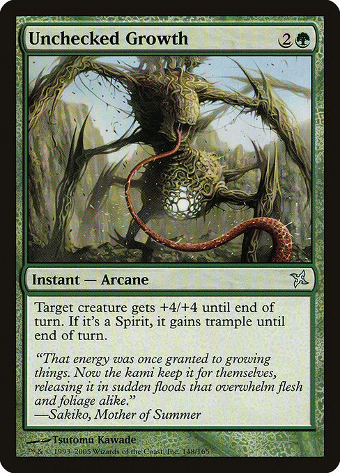 Unchecked Growth [Betrayers of Kamigawa - 148]