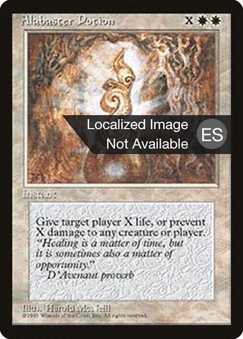 Alabaster Potion [Fourth Edition Foreign Black Border - 1]