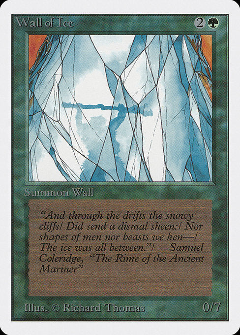Wall of Ice [Unlimited Edition - 225]