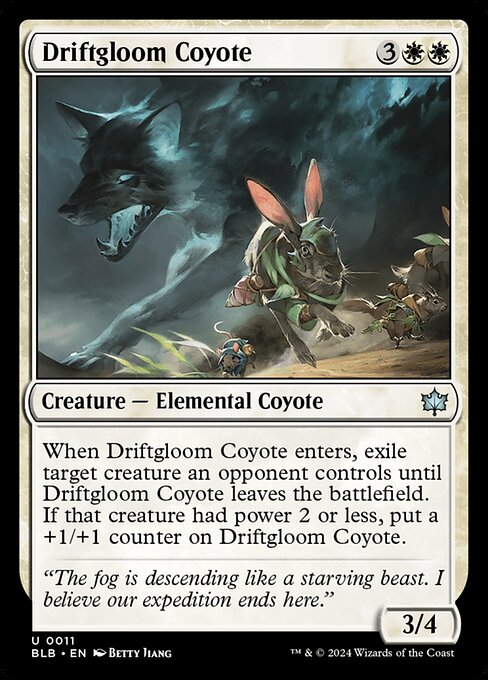Driftgloom Coyote [Bloomburrow - 11]