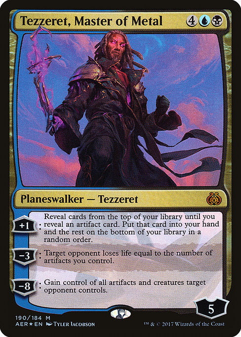 Tezzeret, Master of Metal [Aether Revolt - 190]