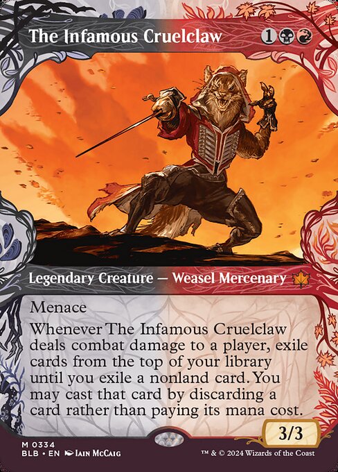The Infamous Cruelclaw [Bloomburrow - 334]