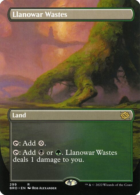 Llanowar Wastes [The Brothers' War - 299]
