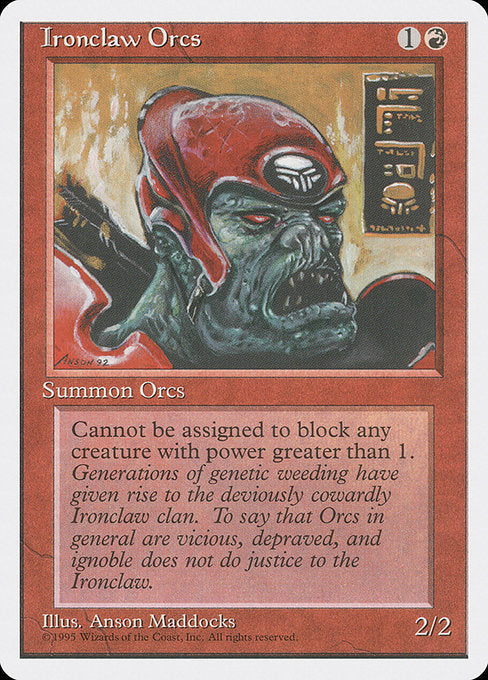 Ironclaw Orcs [Fourth Edition - 206]
