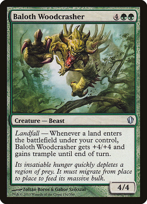Baloth Woodcrasher [Commander 2013 - 136]