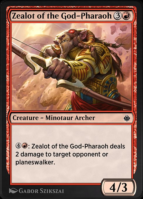 Zealot of the God-Pharaoh [Amonkhet Remastered - 181]