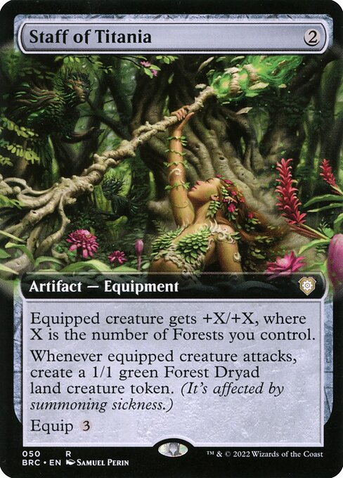 Staff of Titania [The Brothers' War Commander - 50]