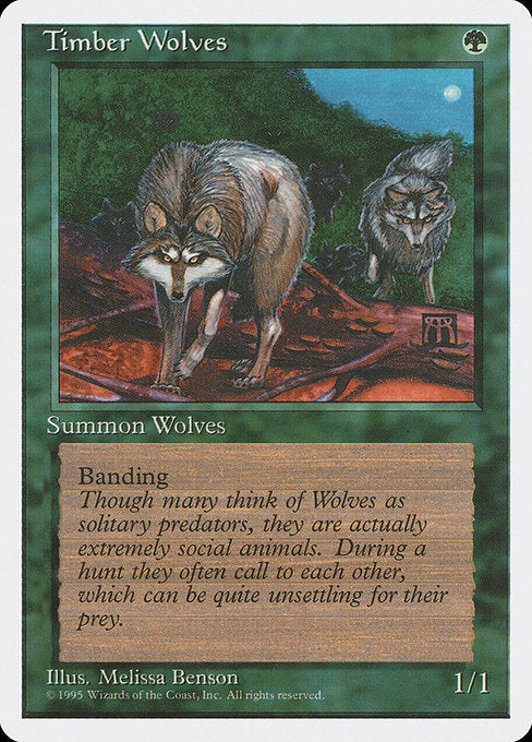 Timber Wolves [Fourth Edition - 275]