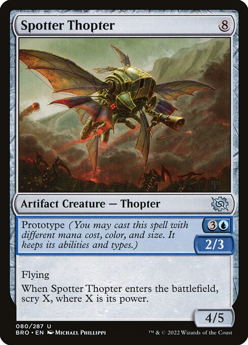 Spotter Thopter [The Brothers' War - 80]