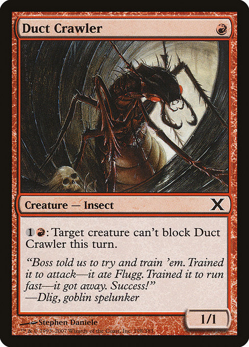 Duct Crawler [Tenth Edition - 198]