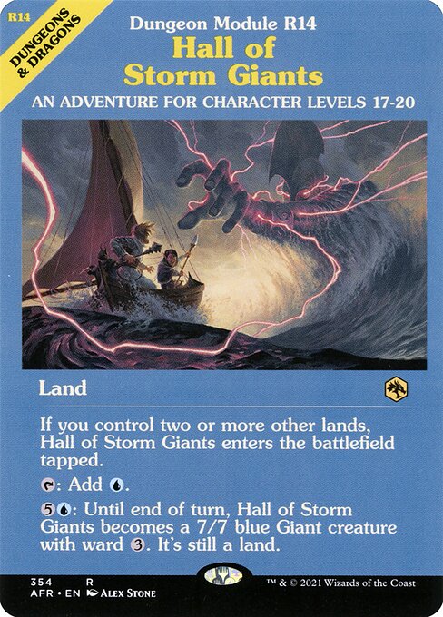 Hall of Storm Giants [Adventures in the Forgotten Realms - 354]