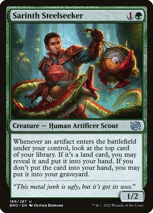 Sarinth Steelseeker [The Brothers' War - 189]