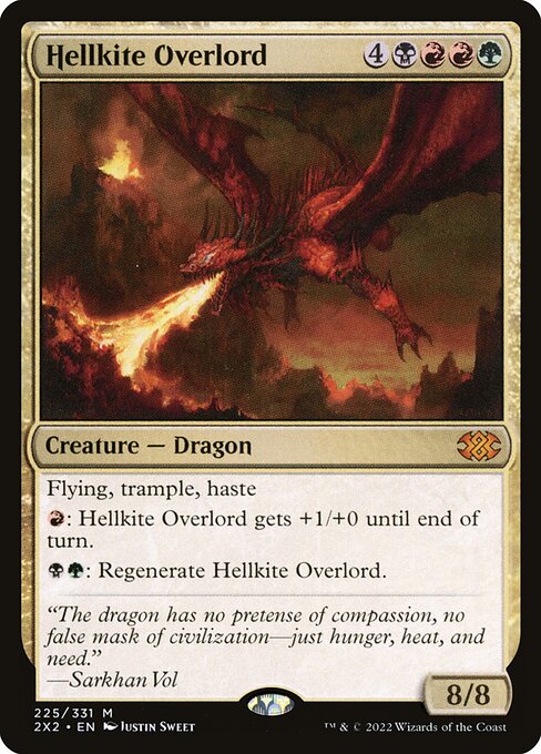 Hellkite Overlord [Double Masters 2022 - 225]