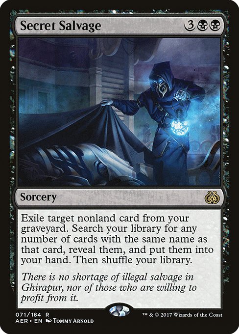 Secret Salvage [Aether Revolt - 71]