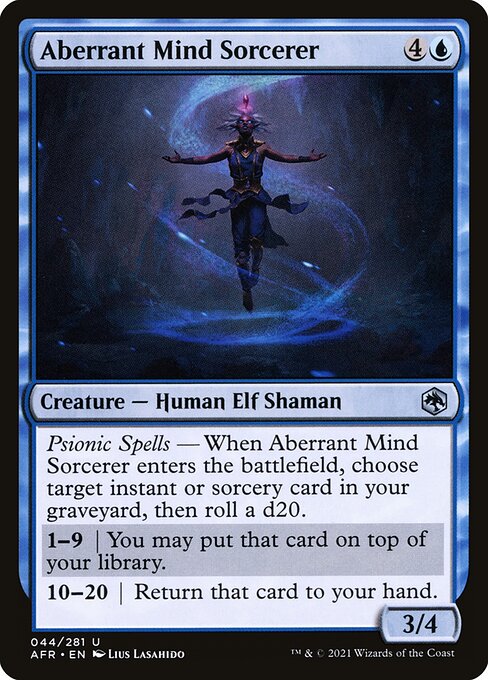 Aberrant Mind Sorcerer [Adventures in the Forgotten Realms - 44]