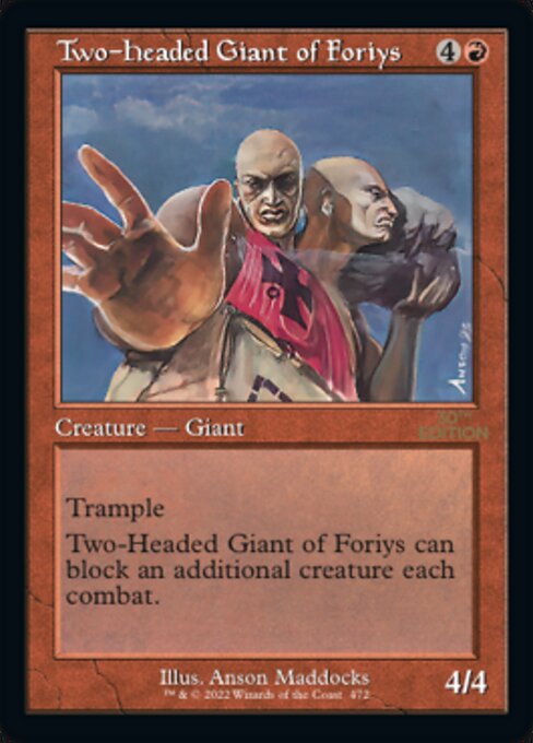 Two-Headed Giant of Foriys [30th Anniversary Edition - 472]