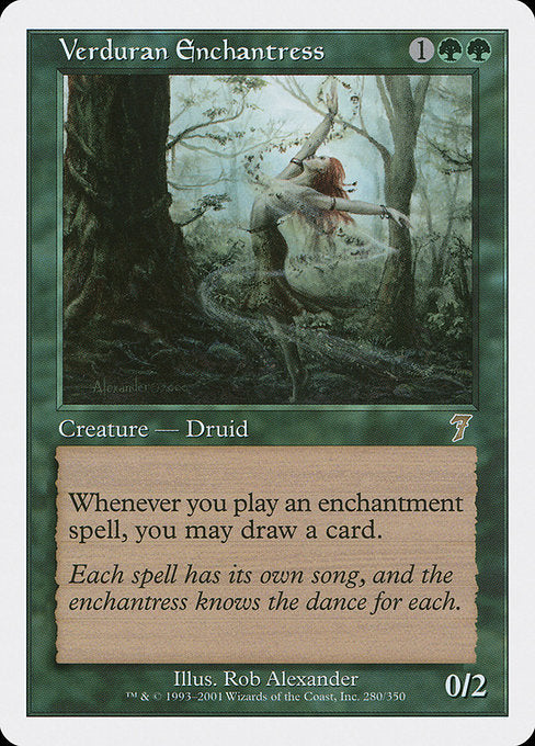Verduran Enchantress [Seventh Edition - 280]