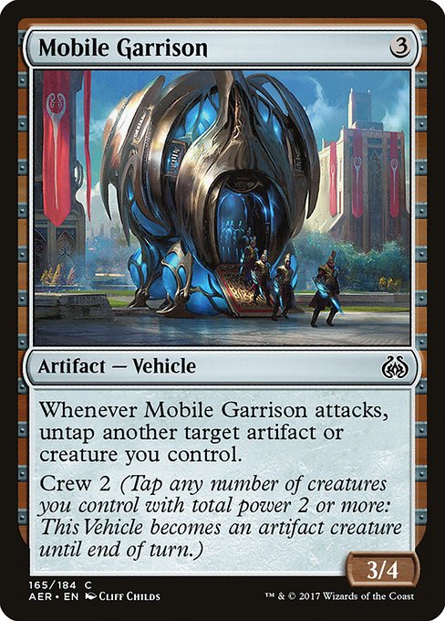 Mobile Garrison [Aether Revolt - 165]