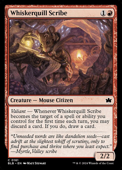Whiskerquill Scribe [Bloomburrow - 161]