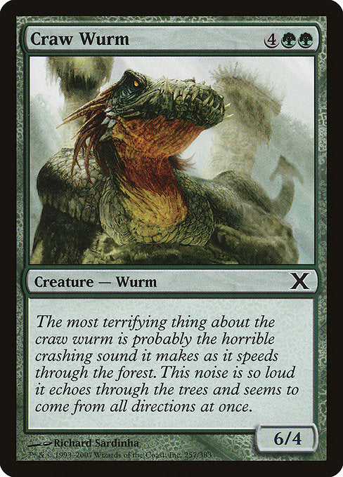 Craw Wurm [Tenth Edition - 257]