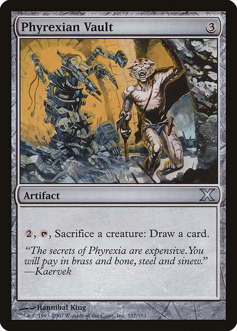 Phyrexian Vault [Tenth Edition - 337]