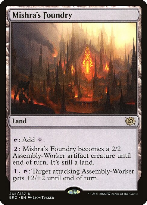 Mishra's Foundry [The Brothers' War - 265]