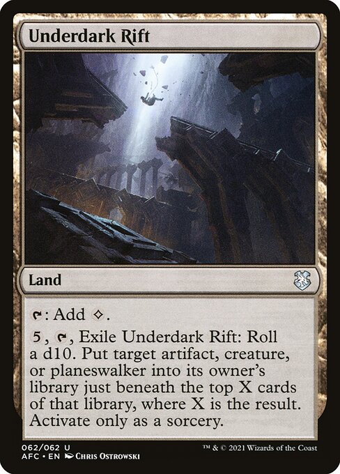 Underdark Rift [Forgotten Realms Commander - 62]