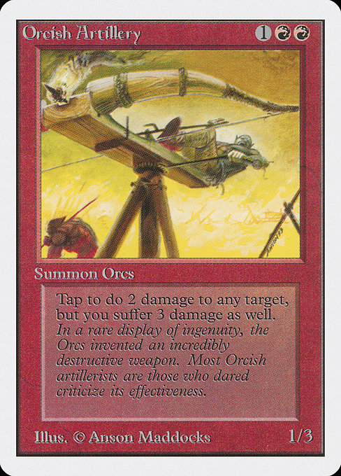 Orcish Artillery [Unlimited Edition - 166]