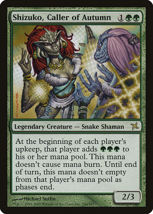 Shizuko, Caller of Autumn [Betrayers of Kamigawa - 144]