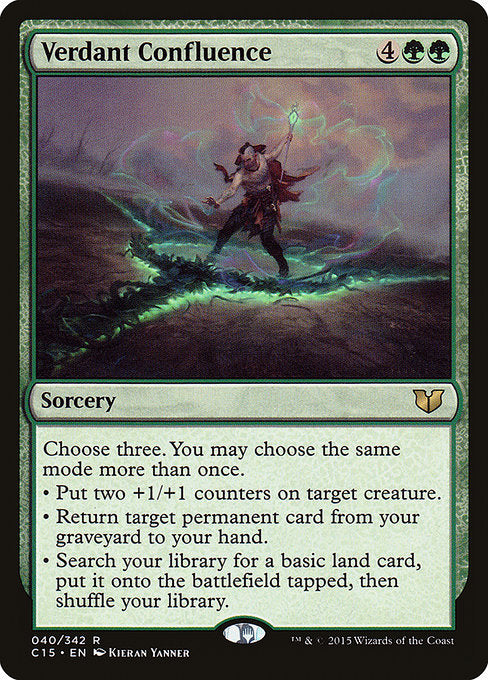Verdant Confluence [Commander 2015 - 40]