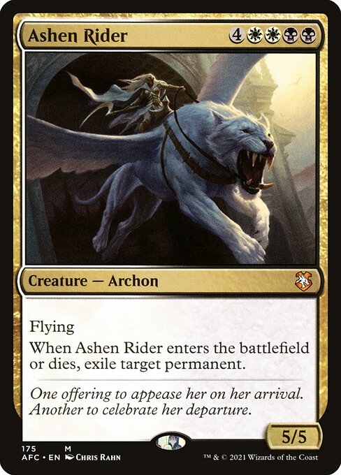 Ashen Rider [Forgotten Realms Commander - 175]