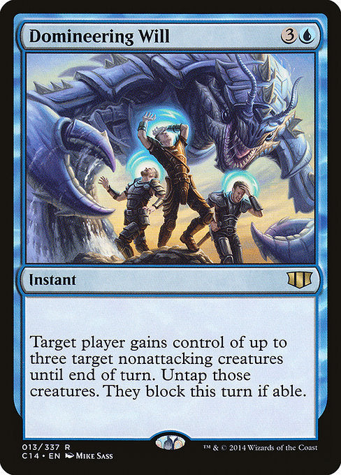 Domineering Will [Commander 2014 - 13]