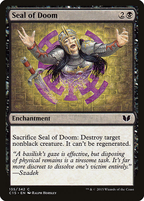 Seal of Doom [Commander 2015 - 135]