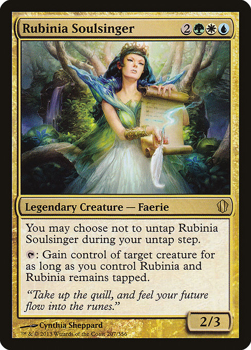 Rubinia Soulsinger [Commander 2013 - 207]