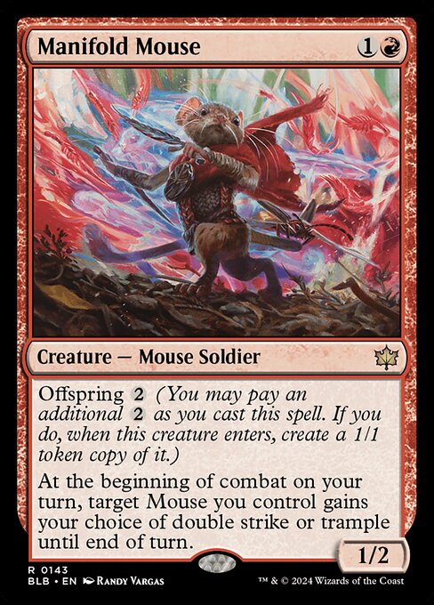 Manifold Mouse [Bloomburrow - 143]