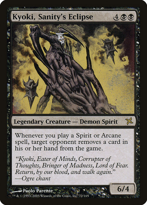 Kyoki, Sanity's Eclipse [Betrayers of Kamigawa - 72]