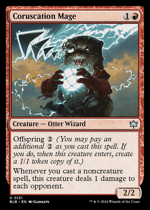 Coruscation Mage [Bloomburrow - 131]