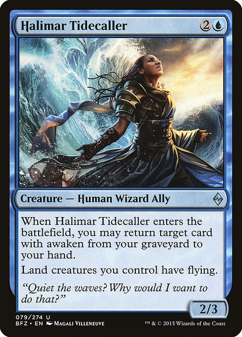 Halimar Tidecaller [Battle for Zendikar - 79]