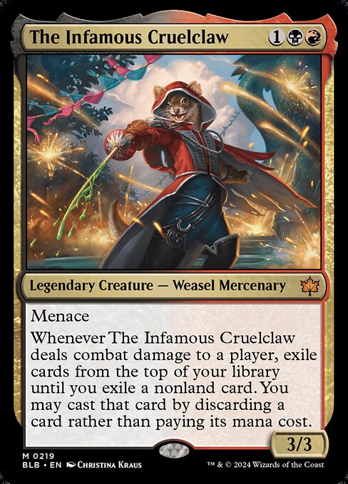 The Infamous Cruelclaw [Bloomburrow - 219]