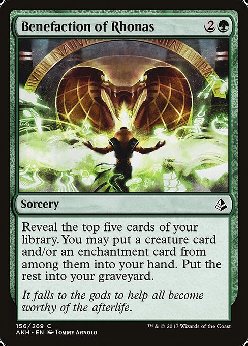 Benefaction of Rhonas [Amonkhet - 156]
