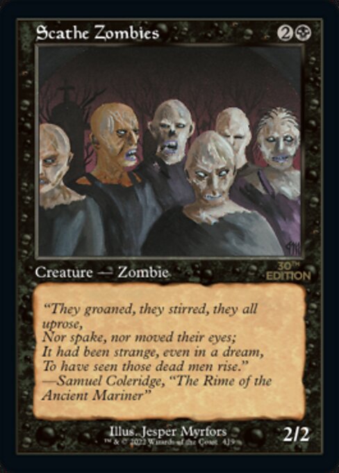 Scathe Zombies [30th Anniversary Edition - 419]
