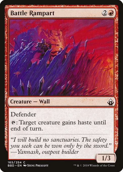 Battle Rampart [Battlebond - 165]