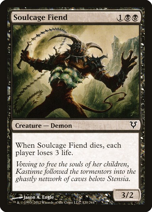 Soulcage Fiend [Avacyn Restored - 120]