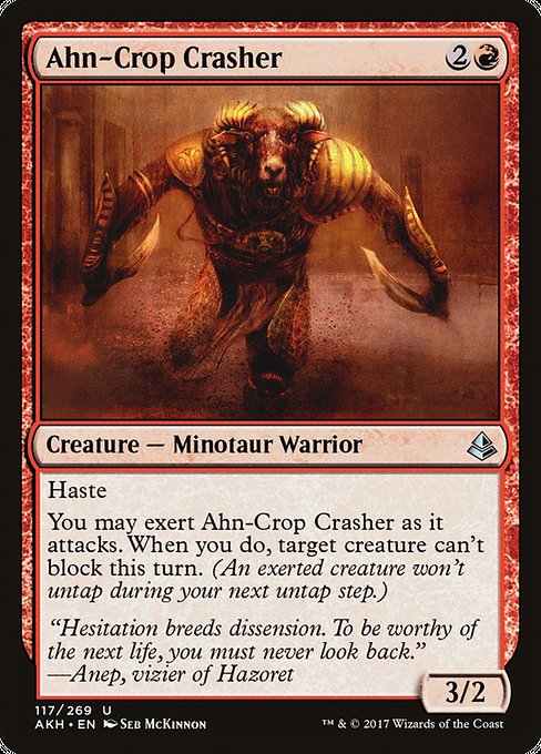 Ahn-Crop Crasher [Amonkhet - 117]