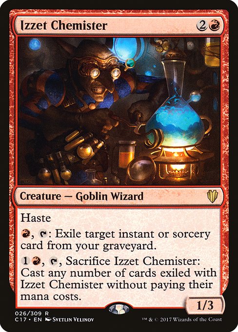 Izzet Chemister [Commander 2017 - 26]