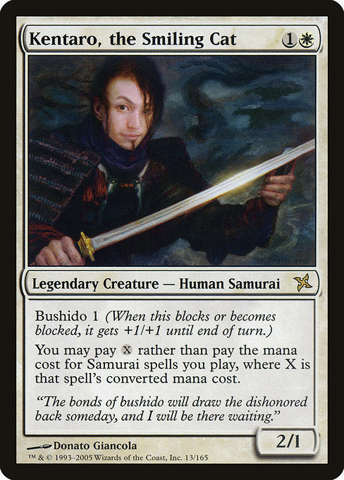Kentaro, the Smiling Cat [Betrayers of Kamigawa - 13]