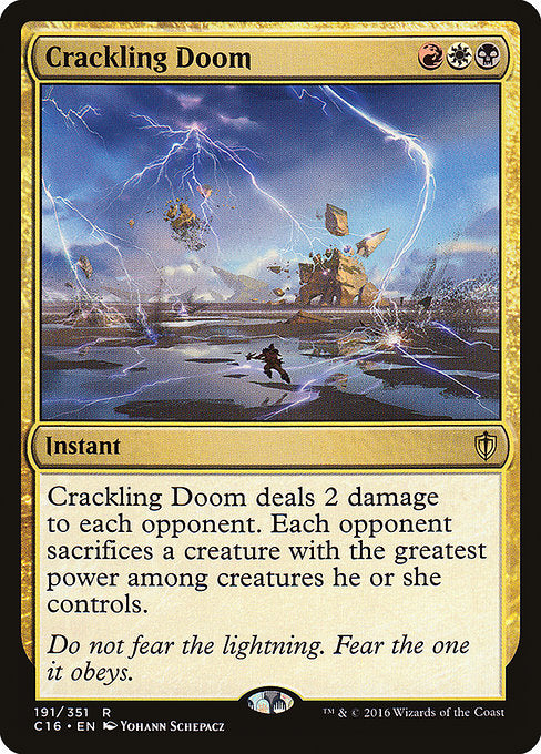 Crackling Doom [Commander 2016 - 191]