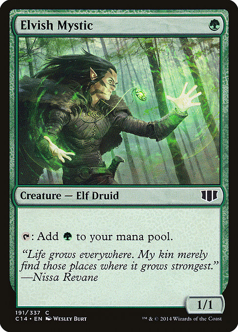 Elvish Mystic [Commander 2014 - 191]