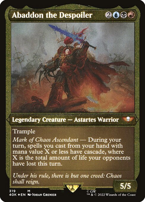 Abaddon the Despoiler [Warhammer 40,000 Commander - 319]