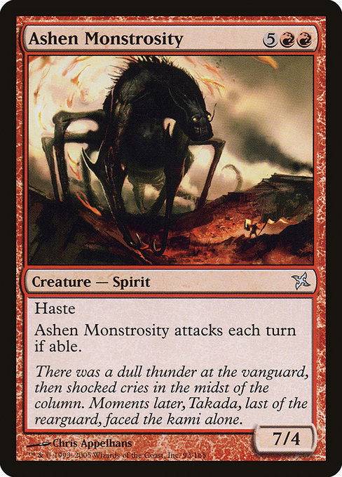 Ashen Monstrosity [Betrayers of Kamigawa - 93]
